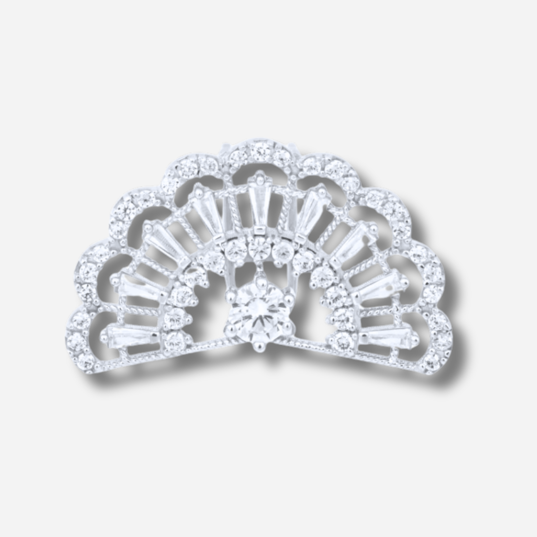 Earcuff Gigi GELA argent 925 porté sur l’hélix sans perçage