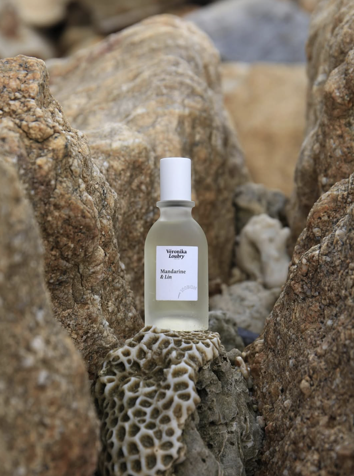 Flacon Eau de Parfum Mandarine & Lin Véronika Loubry 50 ml
