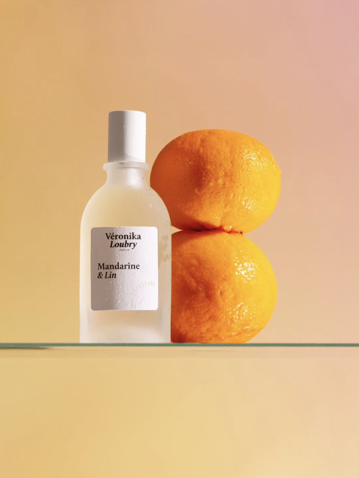Flacon Eau de Parfum Mandarine & Lin Véronika Loubry 50 ml
