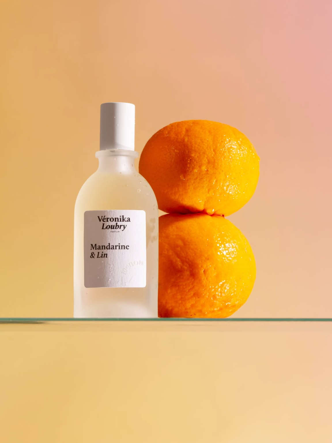 Flacon Eau de Parfum Mandarine & Lin Véronika Loubry 50 ml
