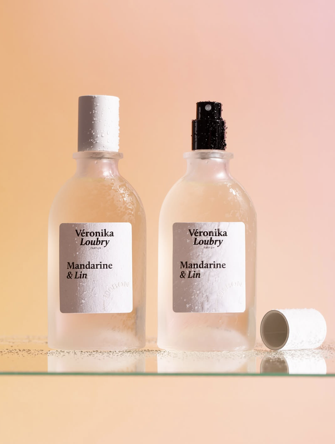 Flacon Eau de Parfum Mandarine & Lin Véronika Loubry 50 ml

