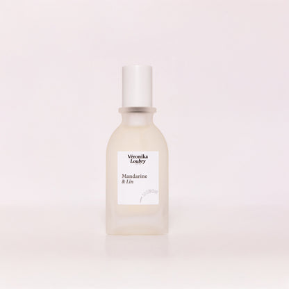 Flacon Eau de Parfum Mandarine & Lin Véronika Loubry 50 ml
