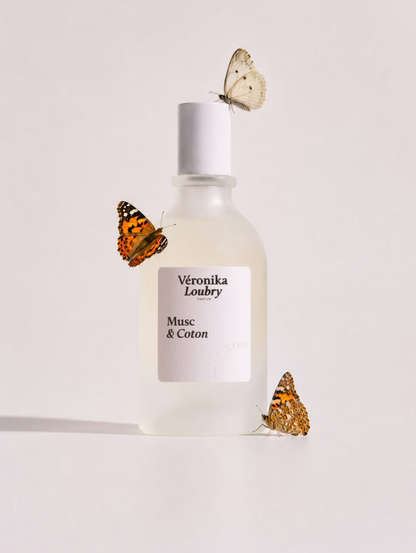 Flacon Eau de Parfum Musc & Coton Véronika Loubry 50 ml