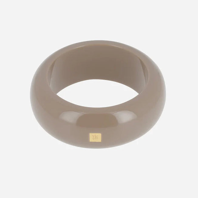 Jonc Poliu large résine colorée bracelet épais femme tendance Divinity Sète