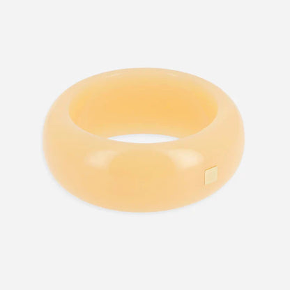 Jonc Poliu large résine colorée bracelet épais femme tendance Divinity Sète