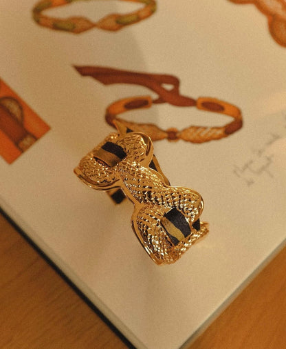 Manchette serpent Annee doré argent manchette interchangeable femme