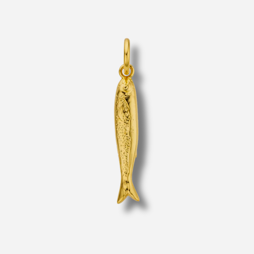 Pendentif poisson Seaside Gold MYA BAY doré pour collier Torque
