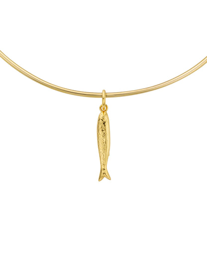 Pendentif poisson Seaside Gold MYA BAY doré pour collier Torque
