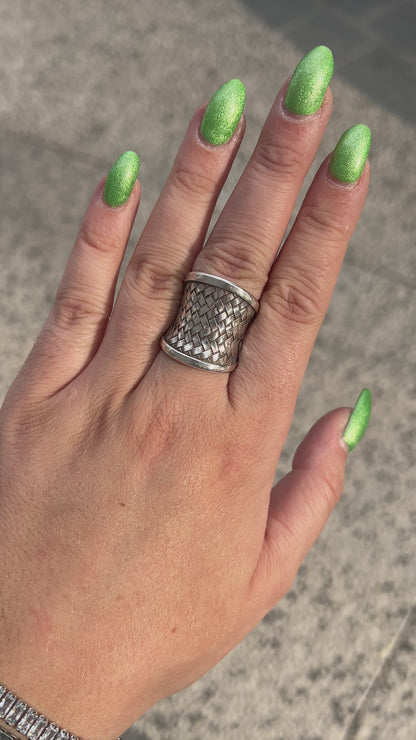 Bague Tribu 4 réglable en argent 925 pour femme – Divinity Sète
