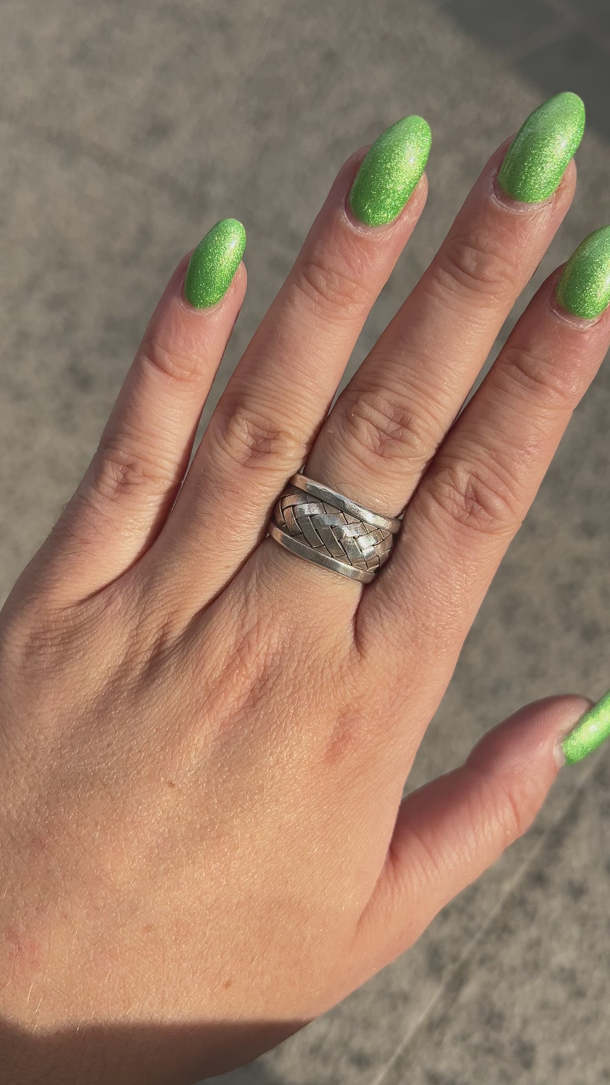 Bague Tribu 6 réglable en argent 925 pour femme – Divinity Sète
