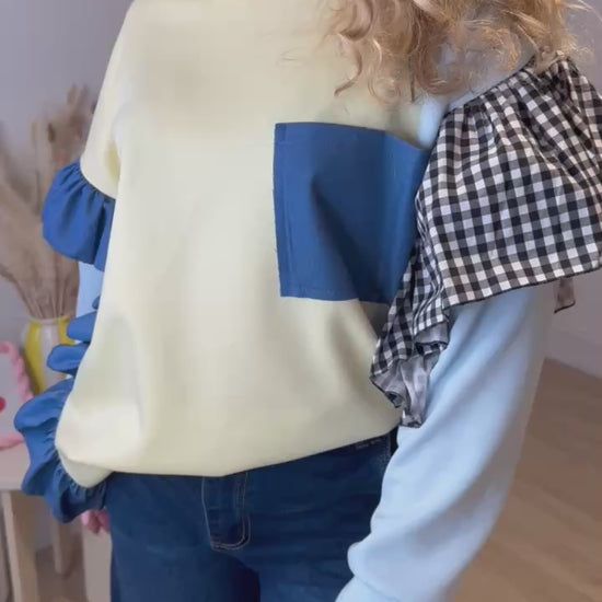 Pull femme coupe confortable