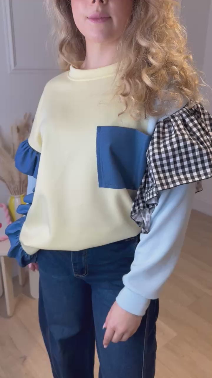 Pull femme coupe confortable