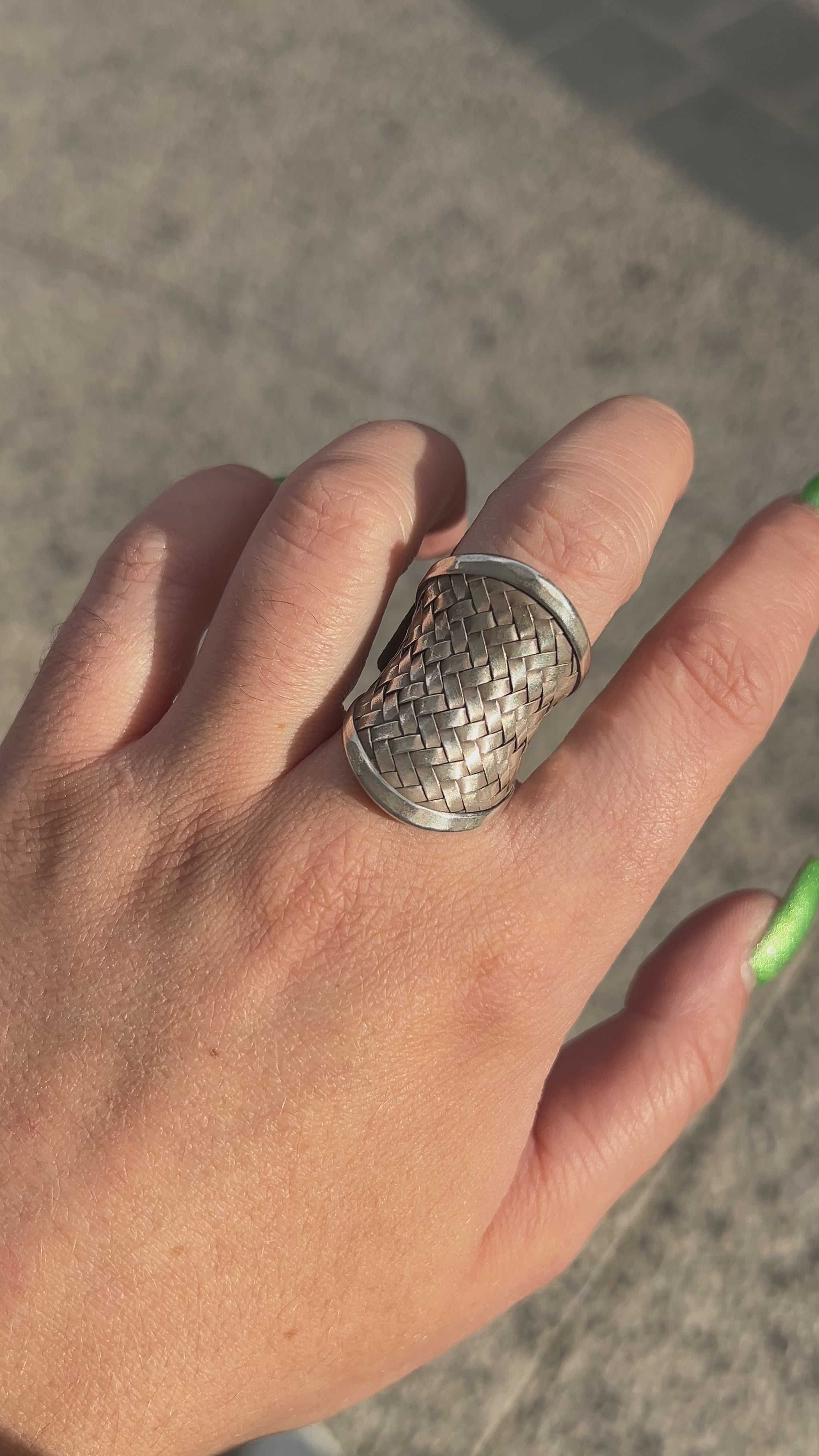 Bague Tribu 5 réglable en argent 925 pour femme – Divinity Sète
