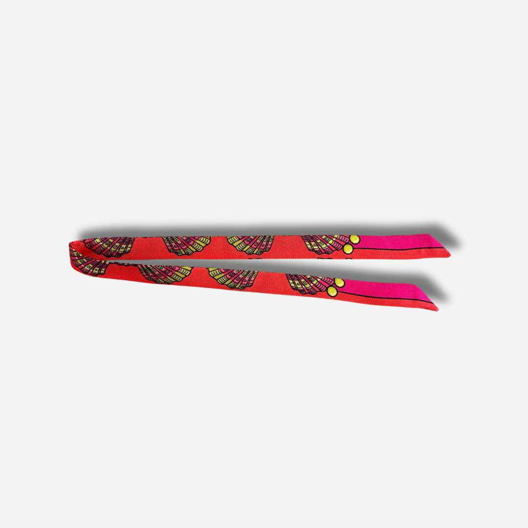 Ruban 1 cm coquillage colore manchette femme Annee