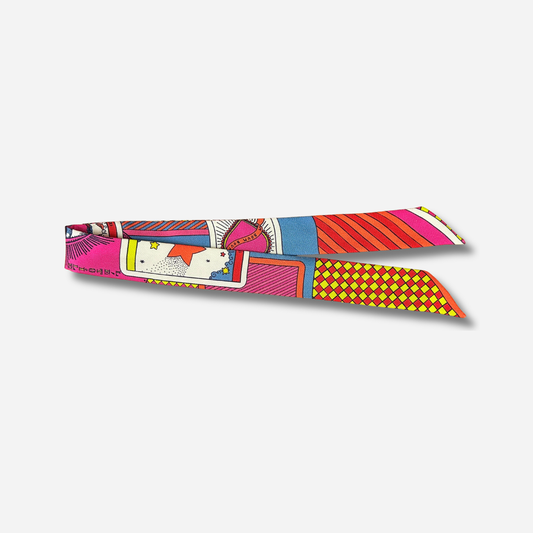 Ruban 2 cm Tarot Coloré An-née multicolore pour manchette
