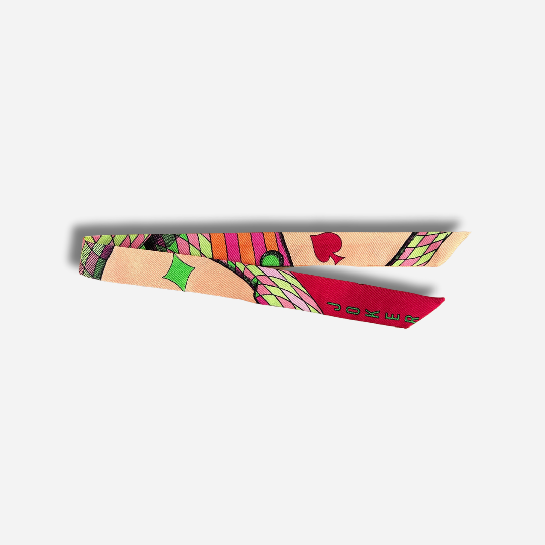 Ruban 2 cm joker colore manchette femme Annee