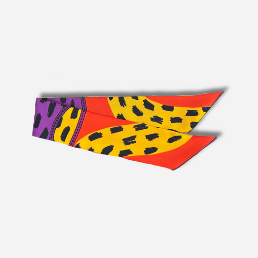 RUBAN 4 CM - CHAPANOIR ORANGE