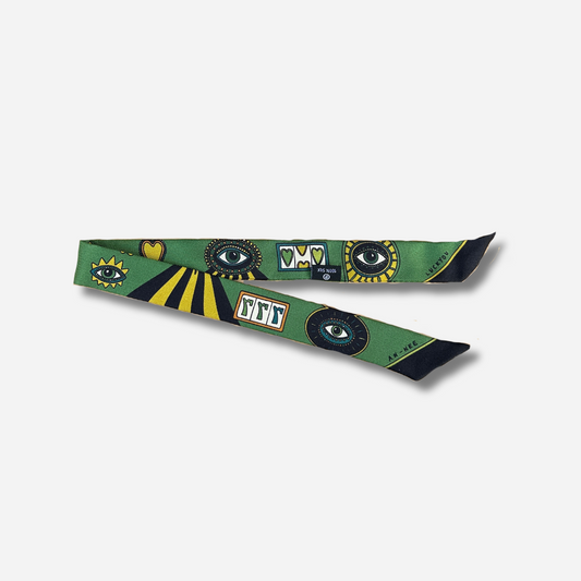 RUBAN 2 CM - LUCKY YOU VERT