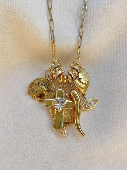 COLLIER - SAUTOIR GRIGRI GOLD