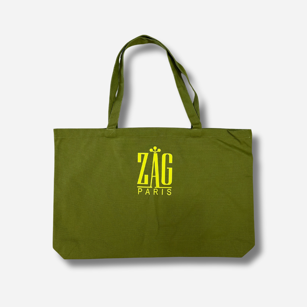 TOTE BAG | VERT | ZAG | DIVINITY | SÈTE – Divinity